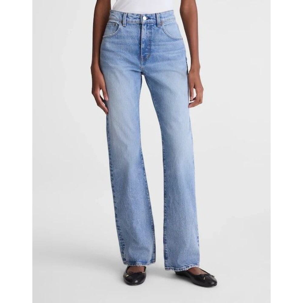 MADEWELL Relaxed Bootcut Jeans 30 Raebrook Blue Stretch High Rise EUC B81